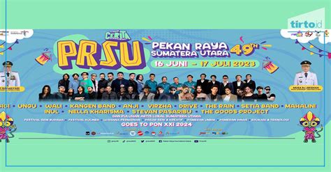 Daftar Line Up Pekan Raya Sumatera Dan Info Beli Tiket