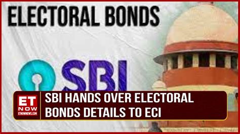 Sbi Hands Over Electoral Bonds Details To Eci Rajiv Kumar Reacts