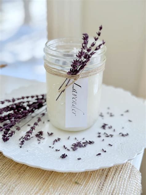 Easy And Mess Free Diy Lavender Scented Candles