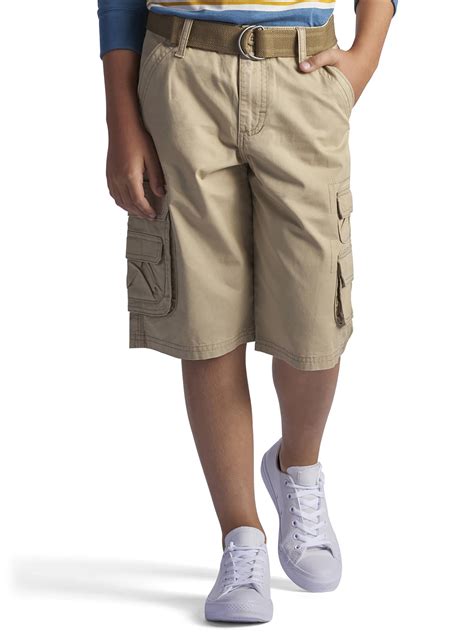 Lee Boys Belted Cargo Short Sizes 4 18 And Husky