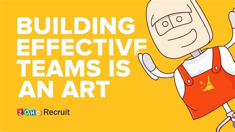 Building Effective Teams Is An Art Zoho Recruit Youtube