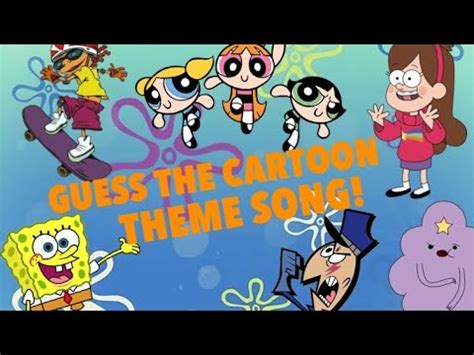 Guess The Cartoon Theme Song YouTube