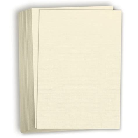 Buy Hamilco Resume Linen Textured Cardstock Paper 8 12 X 11 Blank