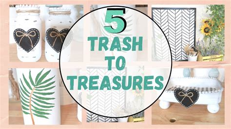 Trash To Treasure Diysboho Farmhouse Shabby Chicfree Diys