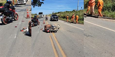 Motociclista Colide Contra Traseira De Camionete E Morre No Local