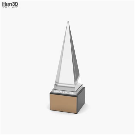 American Music Award Trophy 3D model - Download Hobbies on 3DModels.org