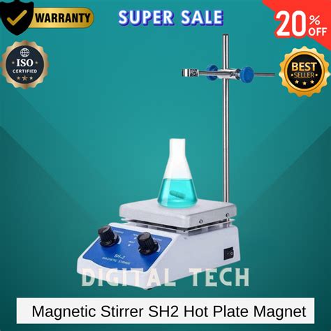 Jual Magnetic Stirrer Sh Hot Plate Magnet Stirer Pemutar Lab Hotplate