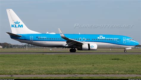 PH BGC KLM Royal Dutch Airlines Boeing 737 8K2 WL Photo By Demo