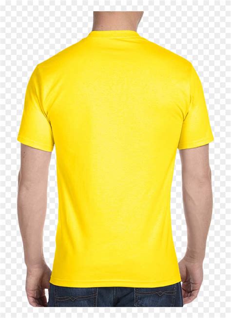 Plain Yellow T Shirt Back, HD Png Download - 1078x1078(#5126476) - PngFind