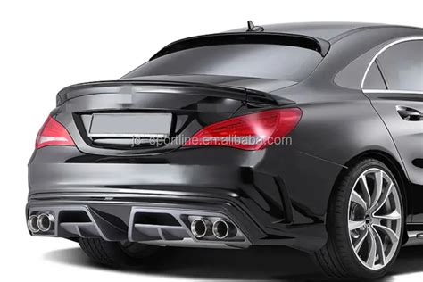 Pa Style Carbon Fiber Cla Rear Diffuser For Mercedes Benz Fit C