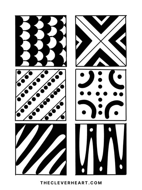 Simple Patterns To Draw