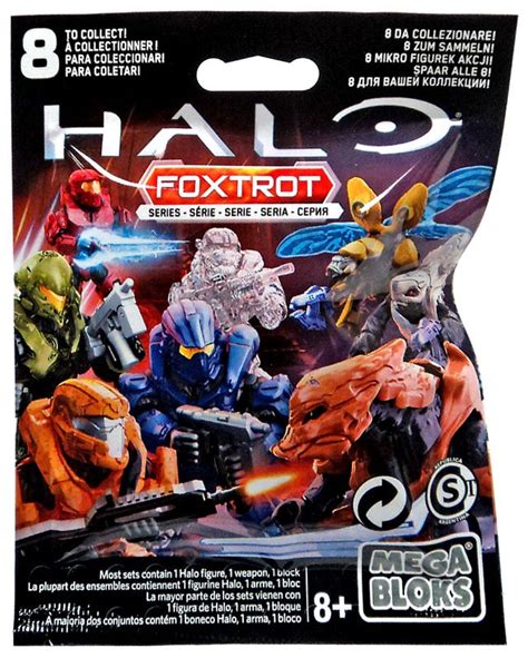 Mega Bloks Halo Foxtrot Minifigure Mystery Pack 1 Random Figure Toywiz