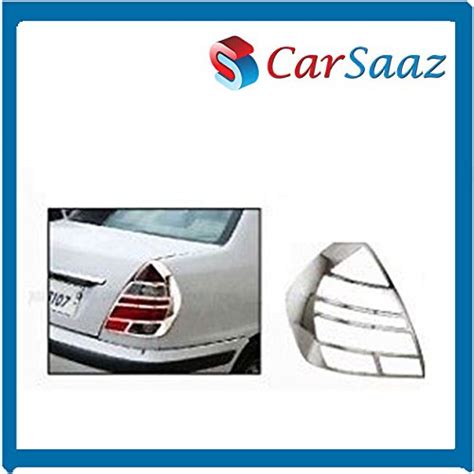 Carsaaz Tail Light Chrome Molding For Tata Indigo Type Amazon In