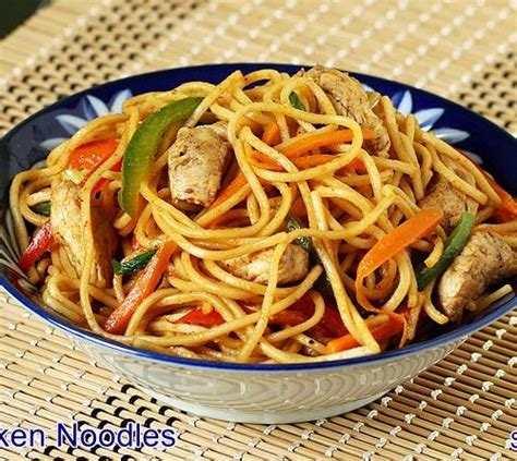 Chinese Noodles Recipe With Chicken