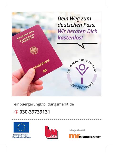 Dein Weg Zum Deutschen Pass Club Dialog