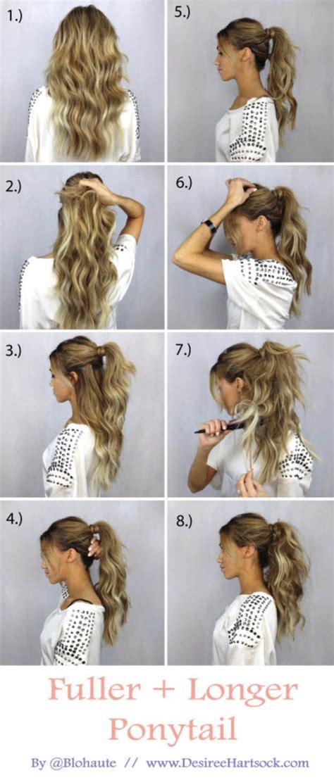 Messy Ponytail Tutorial