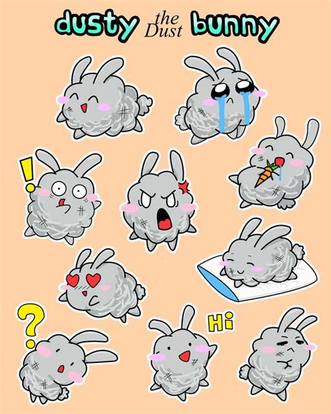 Dusty The Dust Bunny By Charsheee On Deviantart