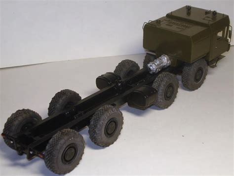 Ad Modum. МЗКТ-7930 шасси - масштабная модель 1:43