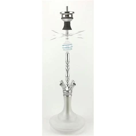 Smokah Alu Shisha Monster Performance Silver Frosted 99 95