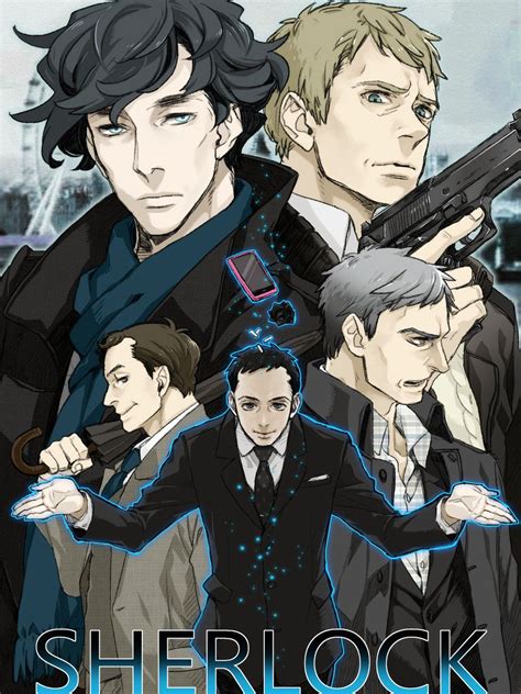 Sherlock Anime Sherlock Anime Sherlock Art Sherlock Holmes Bbc