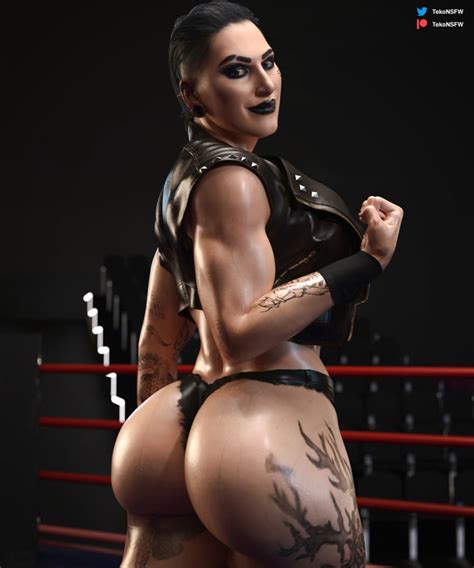 Rule 34 3d Ass Big Ass Goth Muscular Rhea Ripley Tekonsfw Wwe 8913135