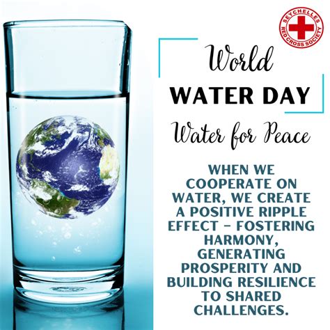 World Water Day Red Cross Society Of Seychelles