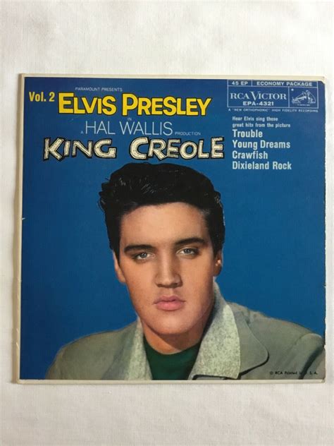 Popsike Elvis Epa Epa King Creole Original Covers