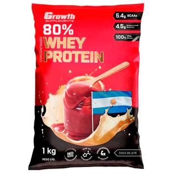 Whey Protein Doce de Leite Argentino 80 Proteína Concentrado 1Kg