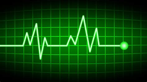 Green Heart Rate Screen 2311344 Vector Art At Vecteezy