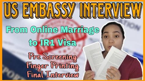 Us Embassy Interview For Ir Cr Experience Visa Approved Lbc