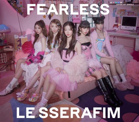 LE SSERAFIM日本1stシングルFEARLESSの全形態ジャケット写真パックショット公開 THE FIRST TIMES