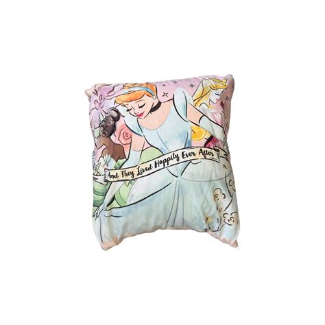 Disney Princess Cinderella Tiana Aurora Pillow Blanket For Sale