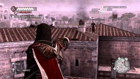 Assassins Creed Brotherhood Crossbow Gameplay Youtube