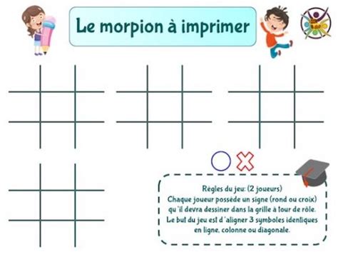 Jeu Du Morpion Imprimer Un Anniversaire En Or Jeux Gratuits