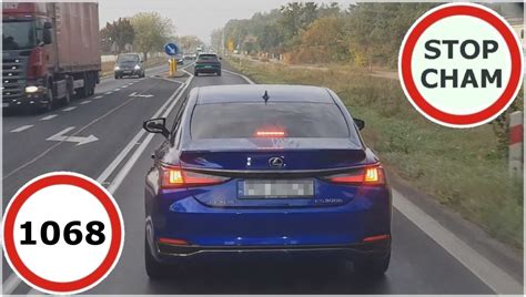 Stop Cham 1068 Niebezpieczne I Chamskie Sytuacje Na Drogach STOP CHAM