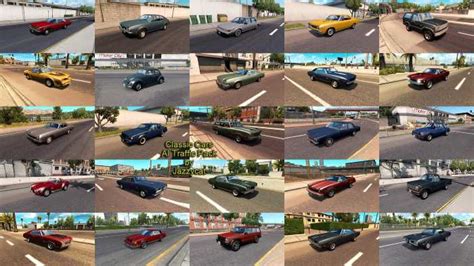 Classic Cars AI Traffic Pack By Jazzycat V4 7 ATS Mods