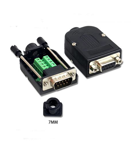 Pcs Db D Sub Rs Vga Male Adapter Pin Signals Row Terminal