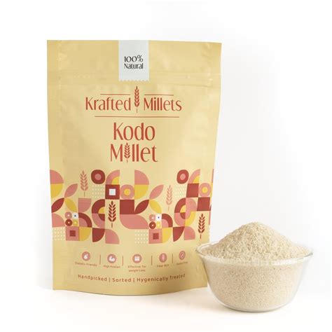 White Kodo Millet Rice Packaging Size 500gm Gluten Free At Rs 60 Kg