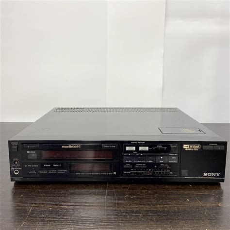 【傷や汚れあり】b7609112 11ok3000 Sony Betamax Sl Hf1000d Hi Band Beta ハイバンド