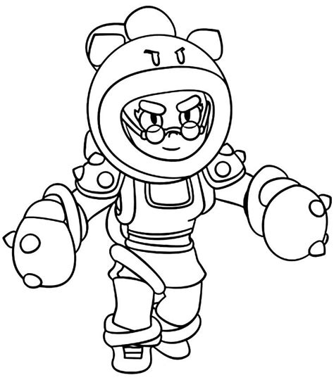 Desenhos De Brawl Stars Para Colorir Pop Lembrancinhas