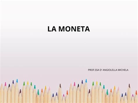 Book Creator LA MONETA