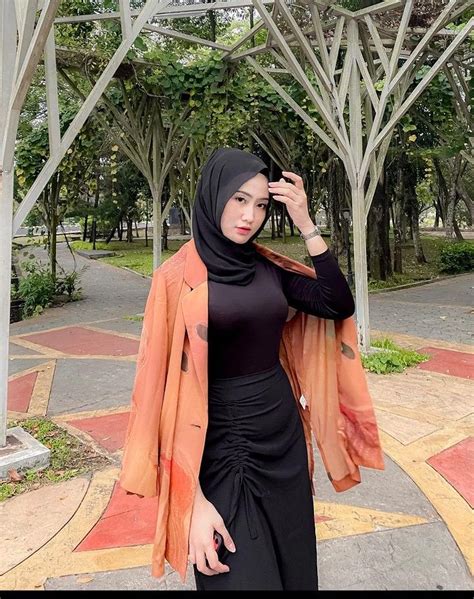 Pin Oleh Molay Di Sendy Model Pakaian Islami Gaya Hijab