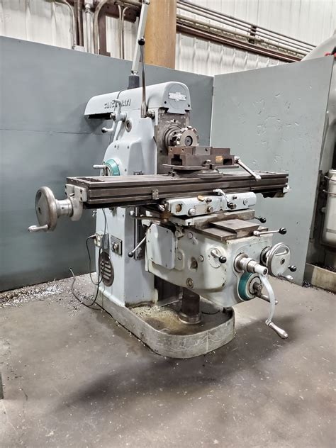 Cincinnati Horizontal Milling Machine Model No2 Ml Sn 5j2u1v 57 R