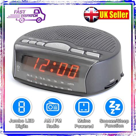 Alarm Clock Radio Lloytron Daybreak J2006bk Ebay