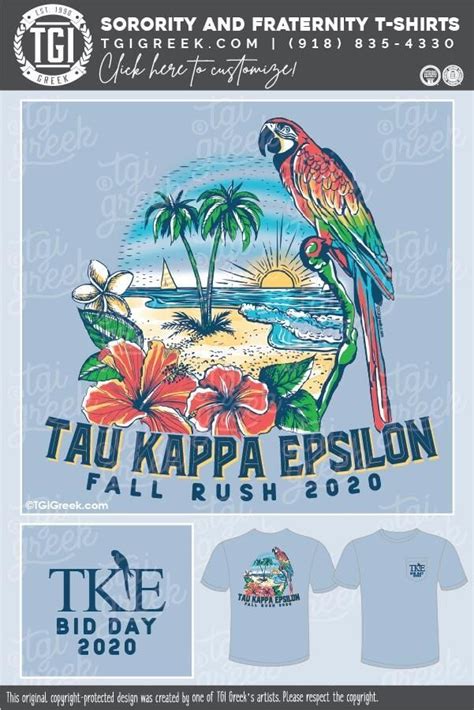 Tau Kappa Epsilon Fall Rush TGI Greek Tau Kappa Epsilon Sorority