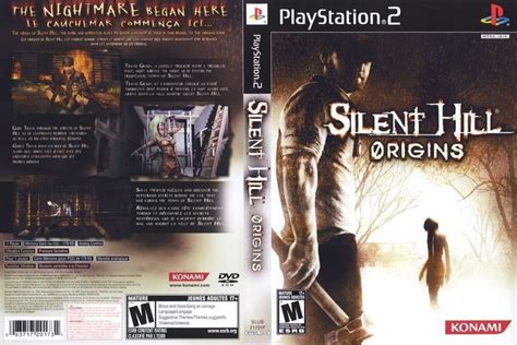 Carátula Silent Hill Origins Ps2 Silent Hill Silent Hill Origins