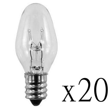 20 Pack Light Bulbs 15W for Scentsy Plug-In Warmer Wax Diffuser 15 Watt 120 Volt