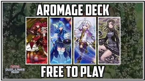 Aromage Deck Duel Links Indo Melawan Meta Di Kc Cup Stage 2 Yu Gi Oh Duel Links Youtube