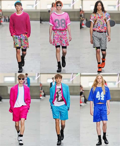 Mens SS13 Fashion Trend Neon Fluorescent Colours FashionBeans