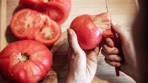 Jos Andr S Second Trick For Easily Peeling Tomatoes